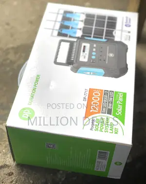 Portable Unique Solar Lamp Kit With FM Radio