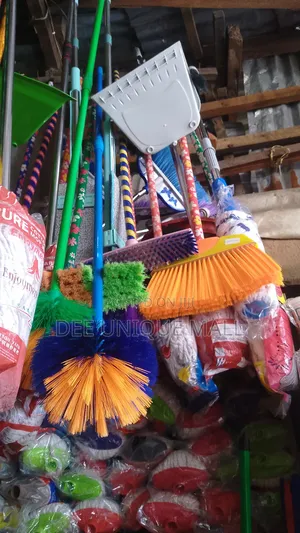 Mop With Wooden Stick