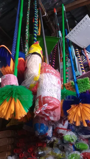Mop With Wooden Stick