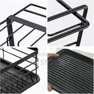 Rectangular Dish/Plates Rack With Drainer