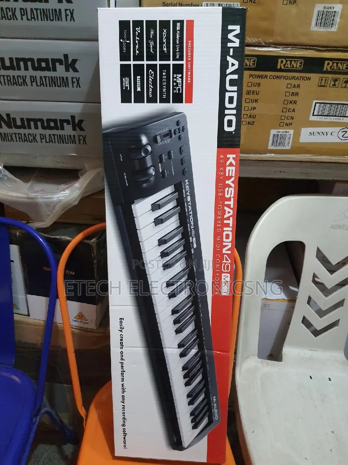 M Audio Key Station 49 Mk3 Studio Midi Keyboard