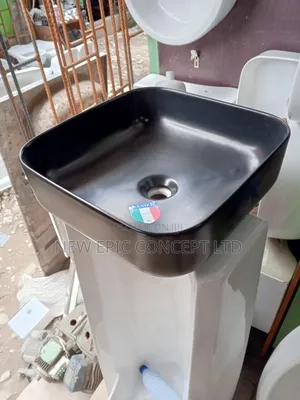 Black Counter Top Wash Hand Basin