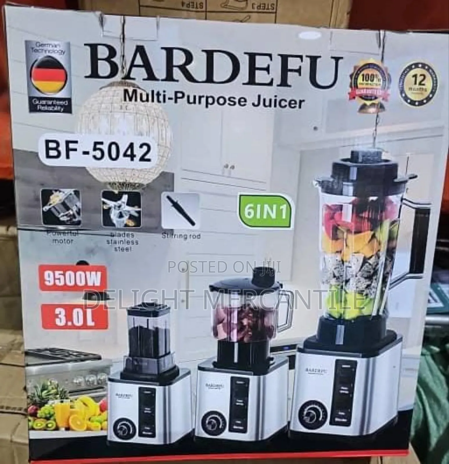 Bardefu Blender Grinder