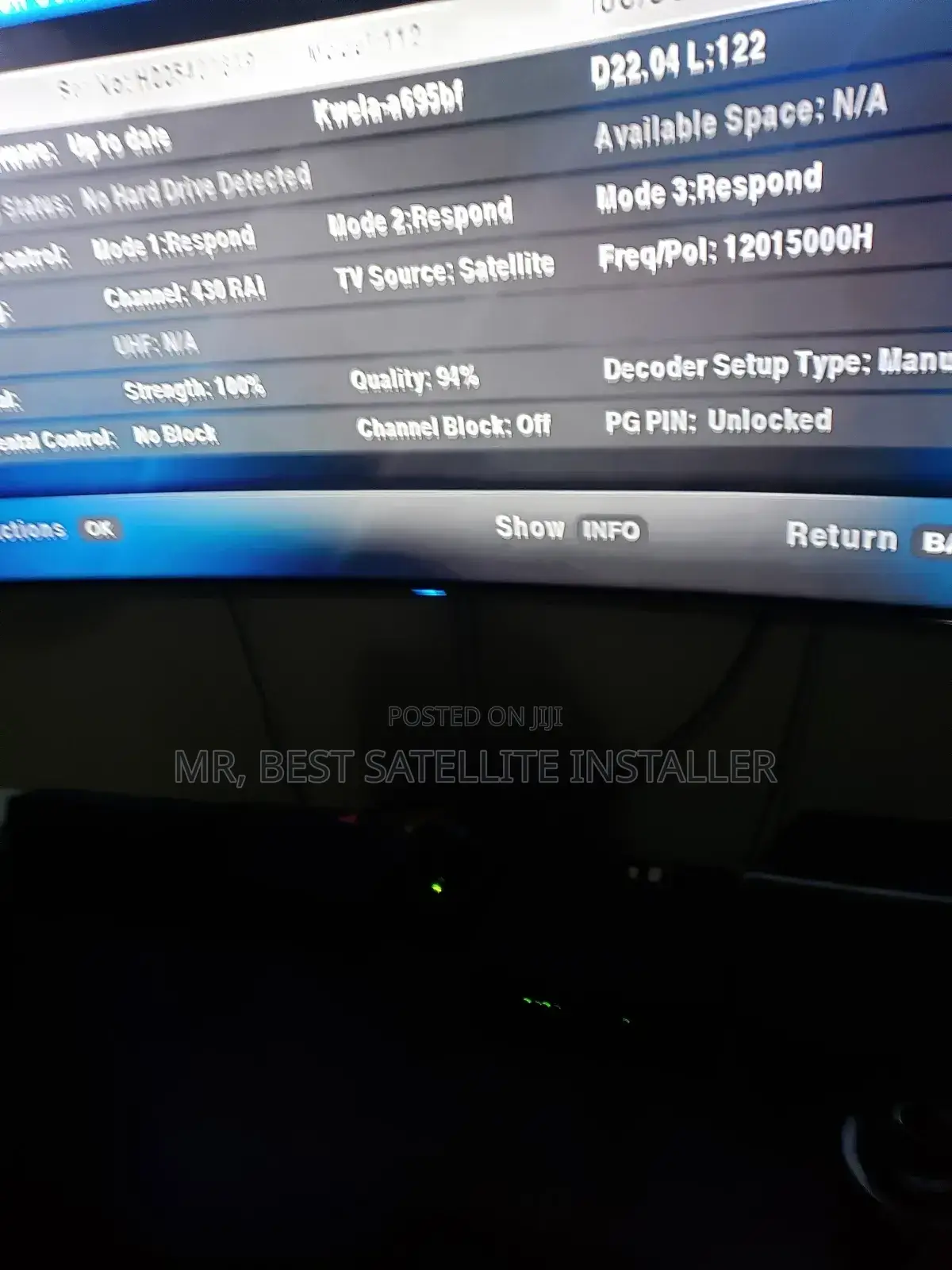 Best Cable Installer, Dstv, Gotv, Startime, and Starlink