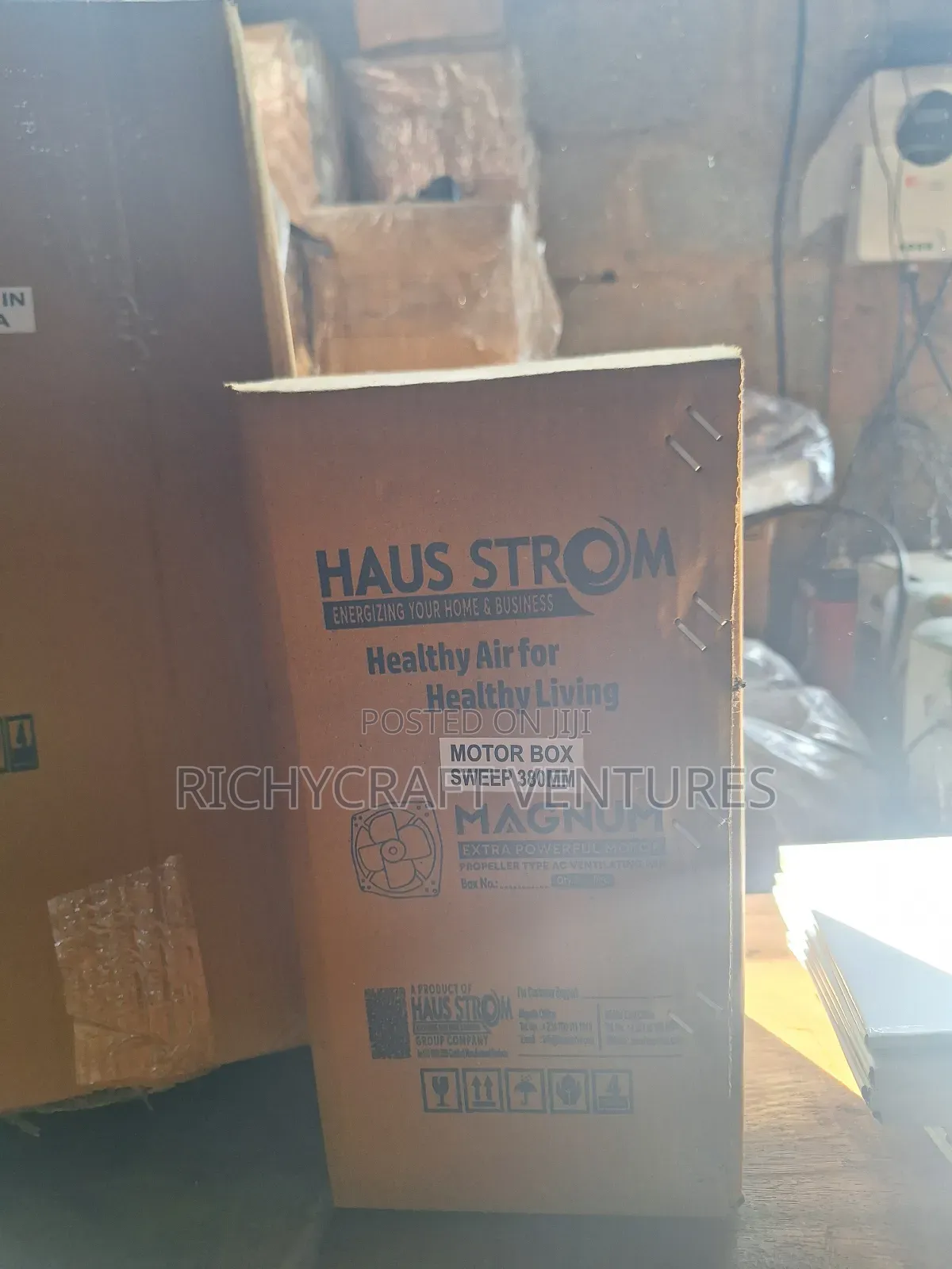 Industrial Dust and Heat Extractor