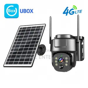 4mp Ubox Solar PTZ Camera With Auto Tracking