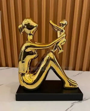 Mother and Child Sculpture
