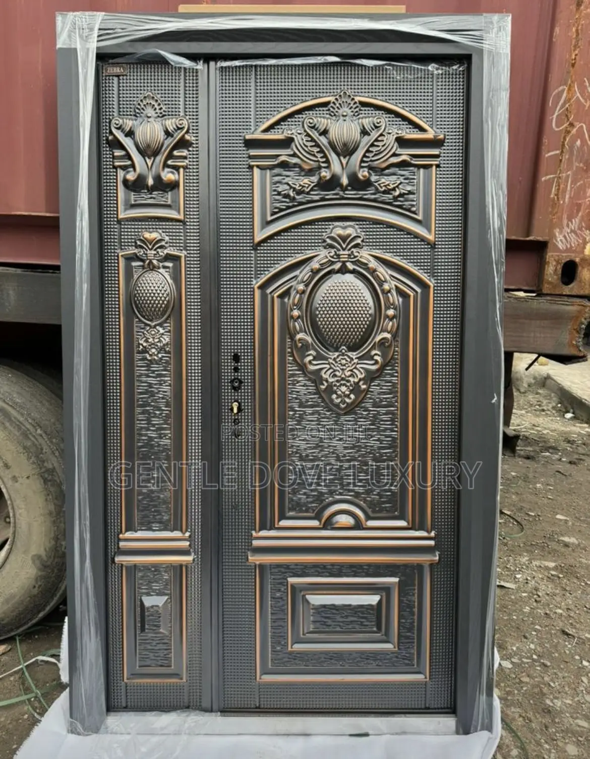 4ft by 7ft German Copper Door