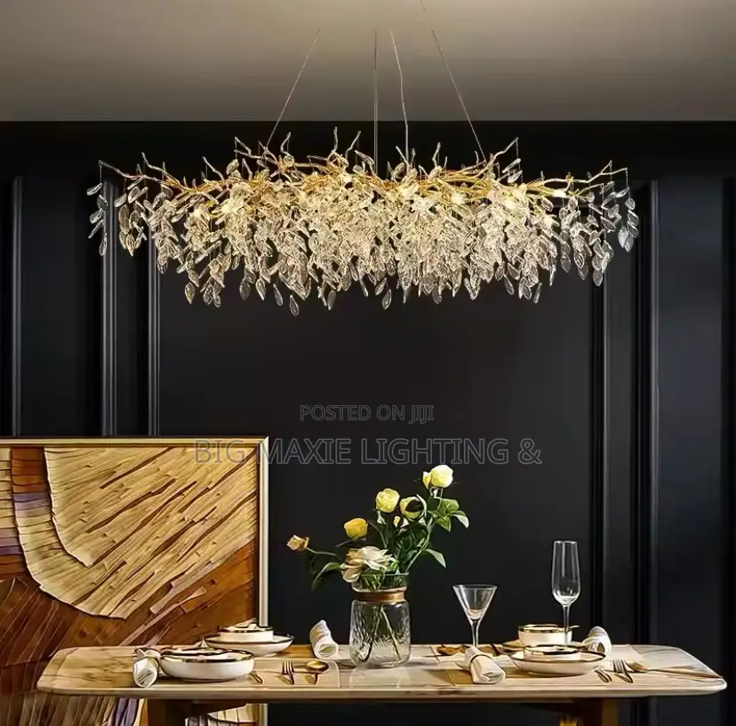 Luxury Round Crystal Pendant Chandelier