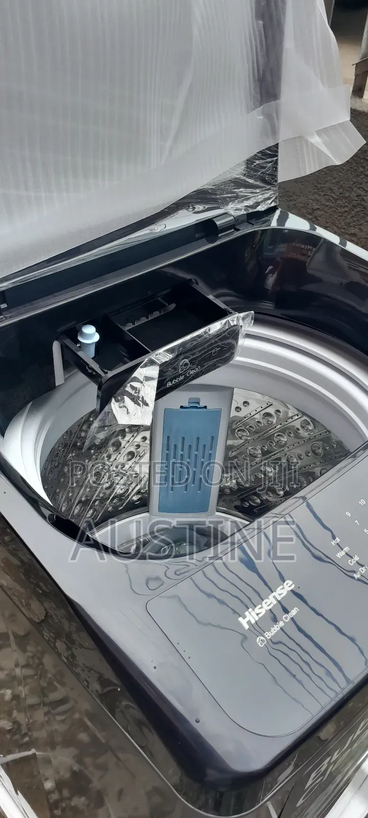 Brand New Hisense 11kg Top Loader Automatic Washing Machine