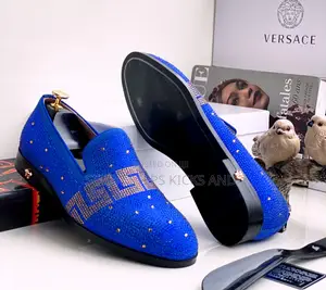 High Quality Versace Full Stone Luxury Men Shoe