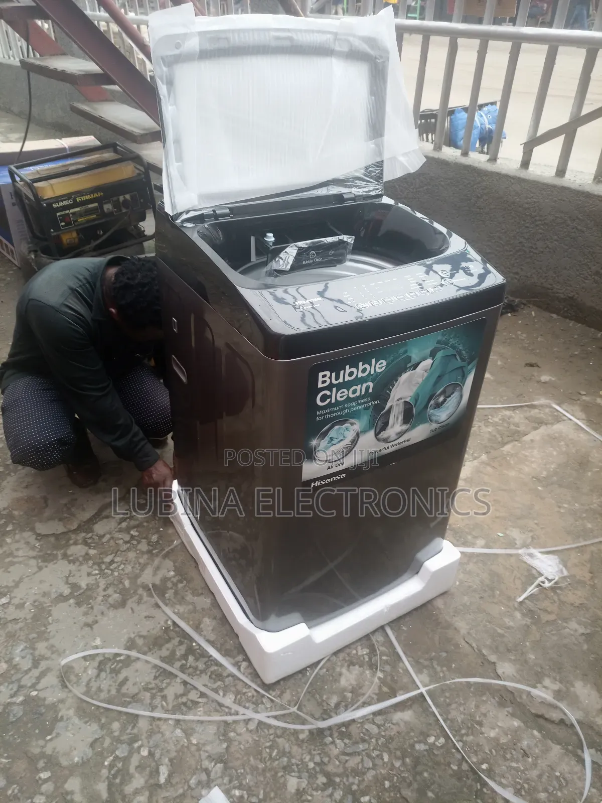 Brand New Hisense 11kg Top Loader Automatic Washing Machine