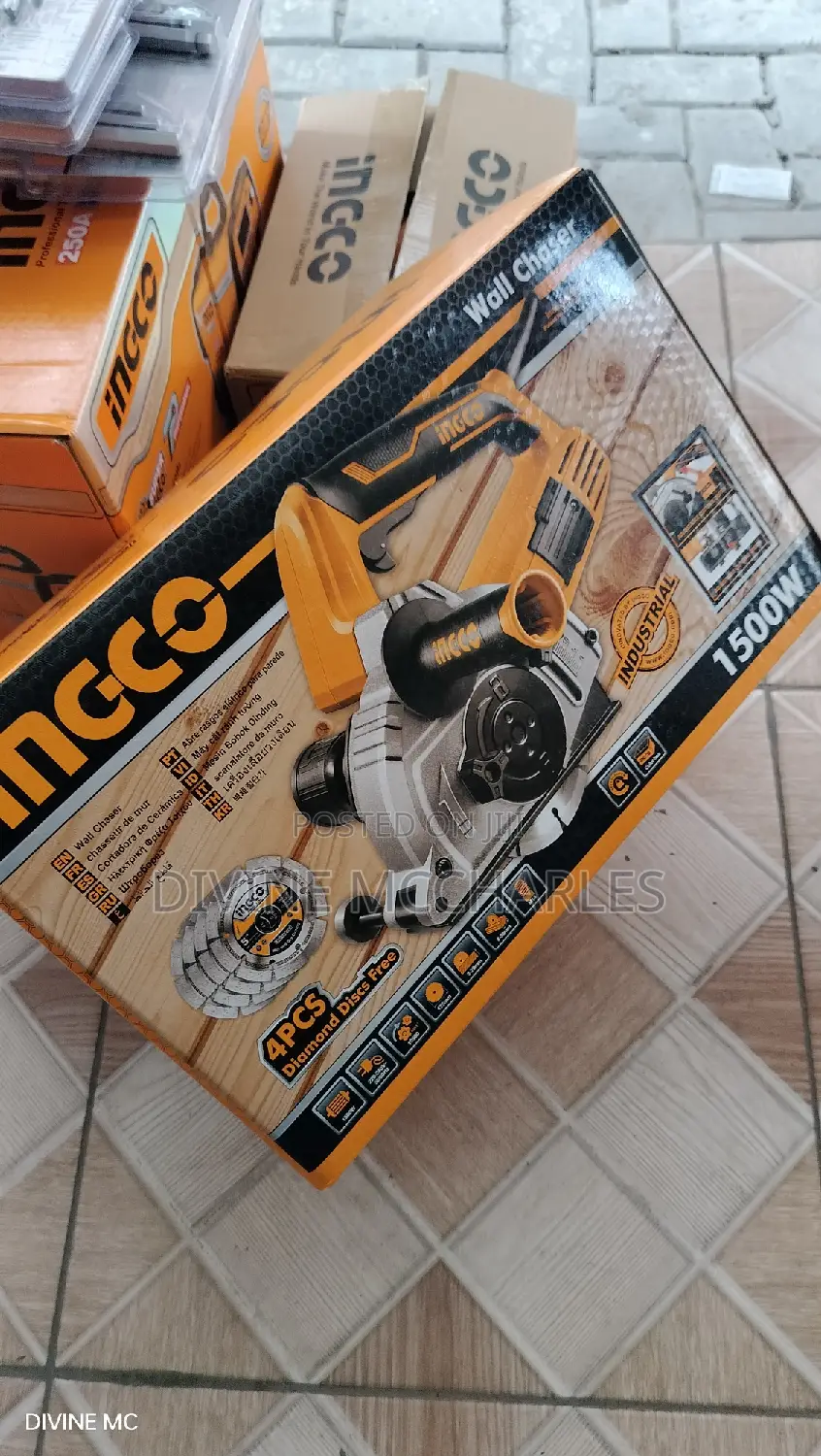 Ingco Wlc15008 1500W Wall Chaser