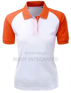 Flock Printed T-Shirts Polos for School Uniforms