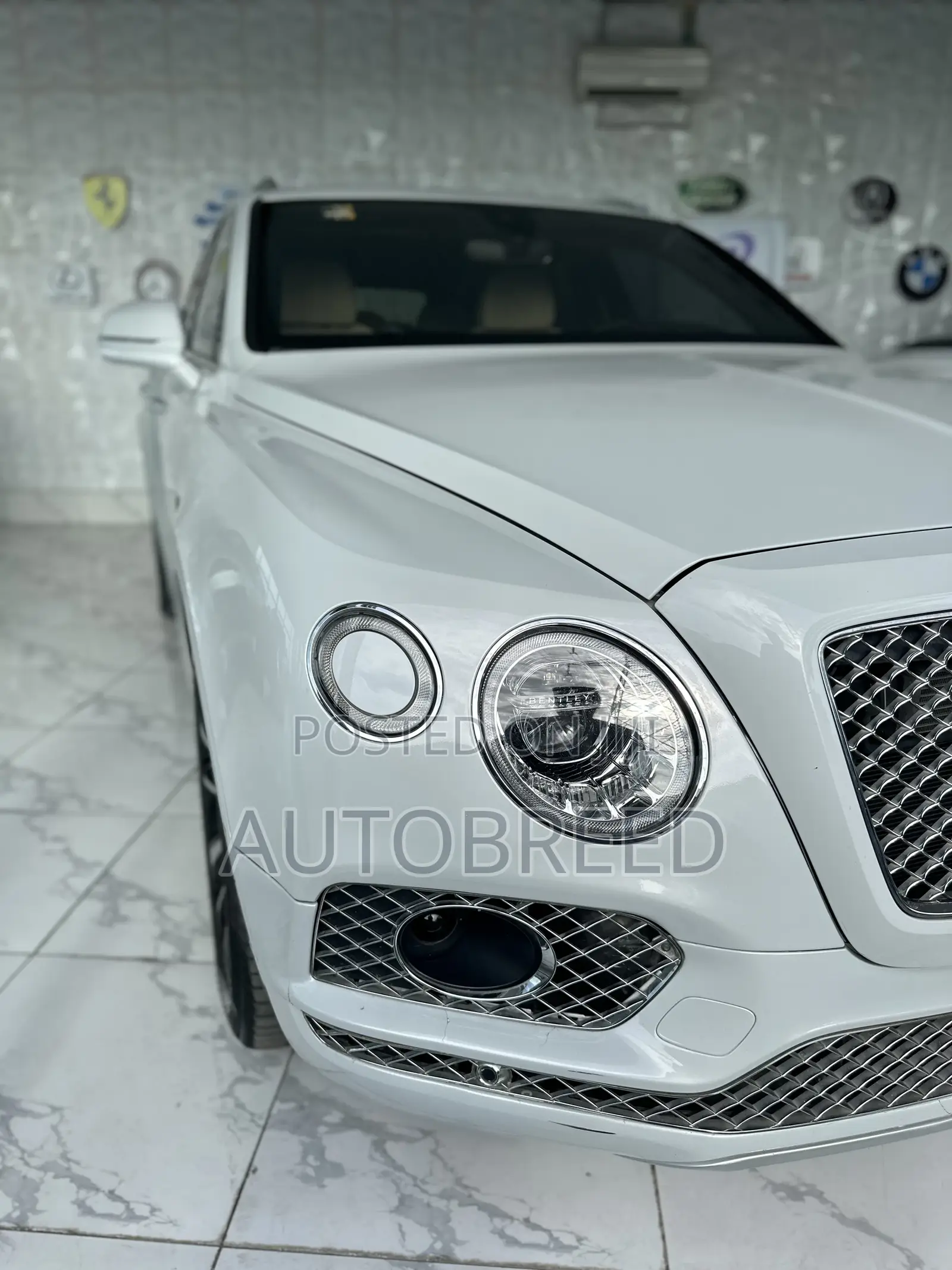 Bentley Bentayga 2017 White