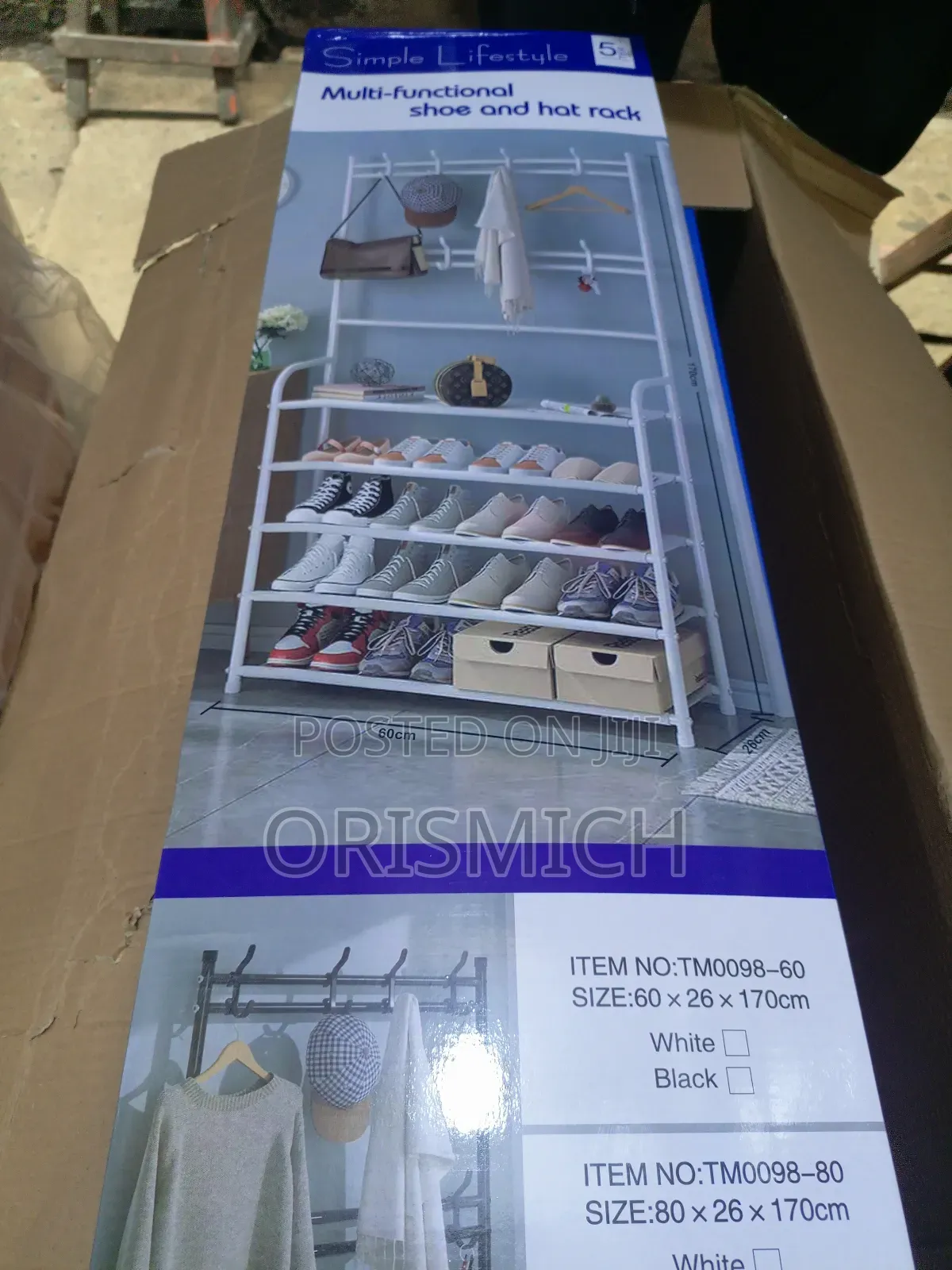 Shoe And Hat Rack