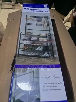 Shoe And Hat Rack