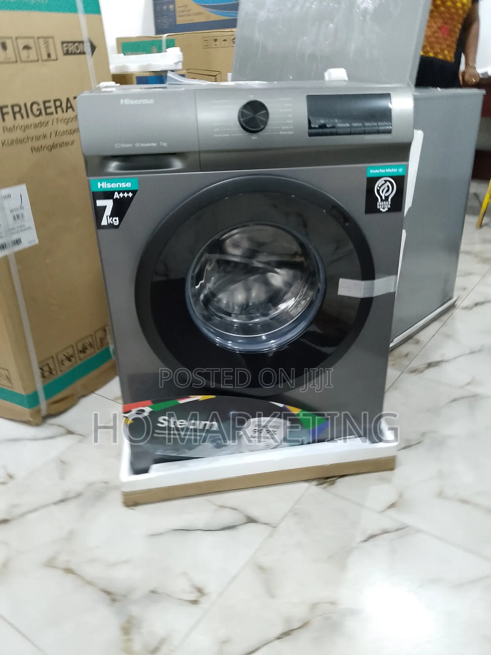 Hisense Automatic 7kg Front Load Washing Machine-Wm7012wfqp