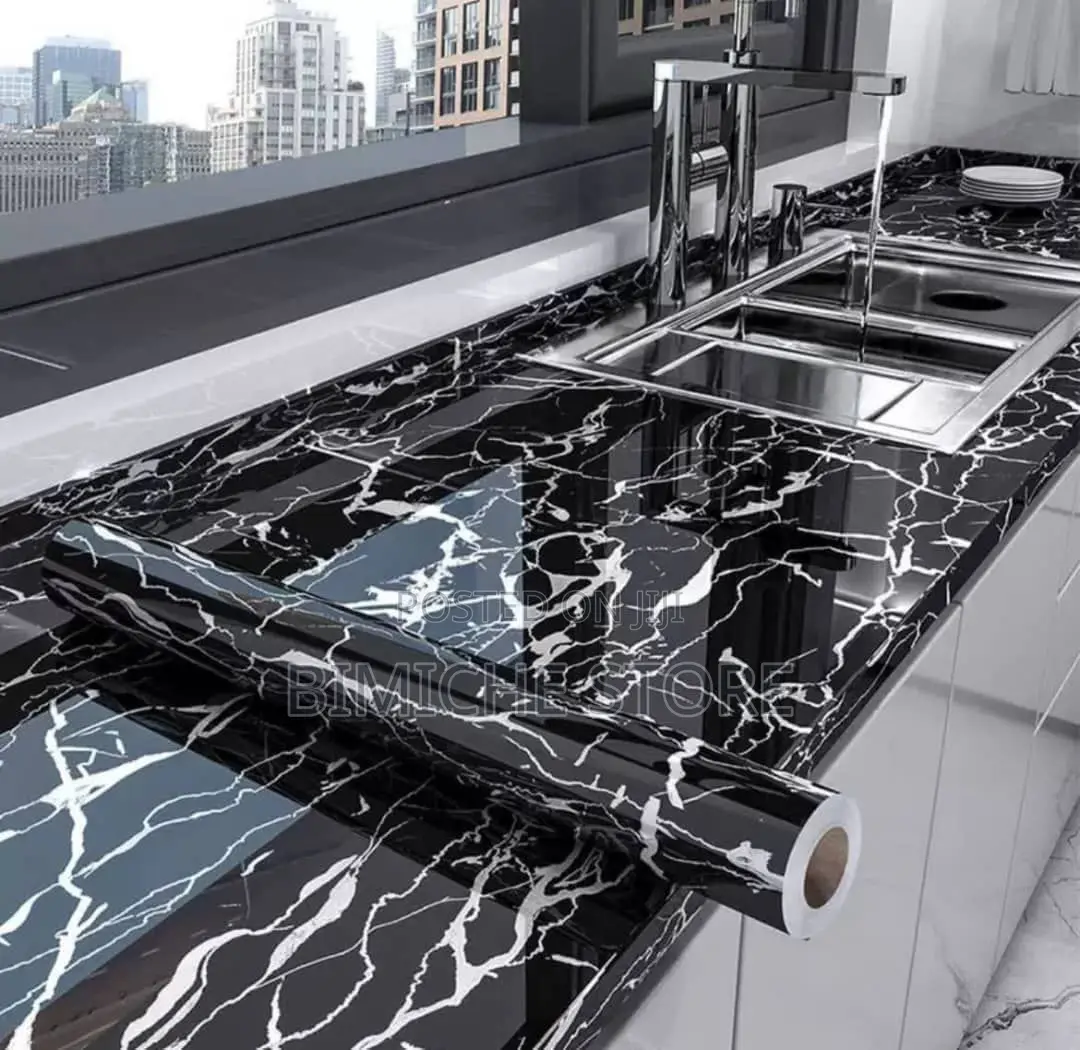 Marble Cabinets Sticker