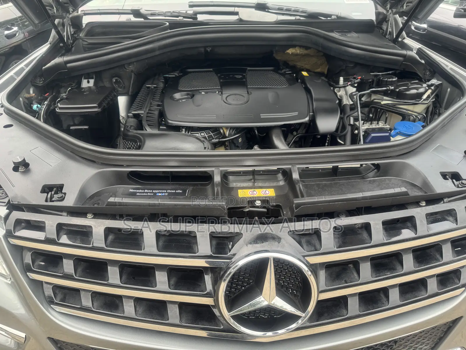 Mercedes-Benz M Class 2014 Silver