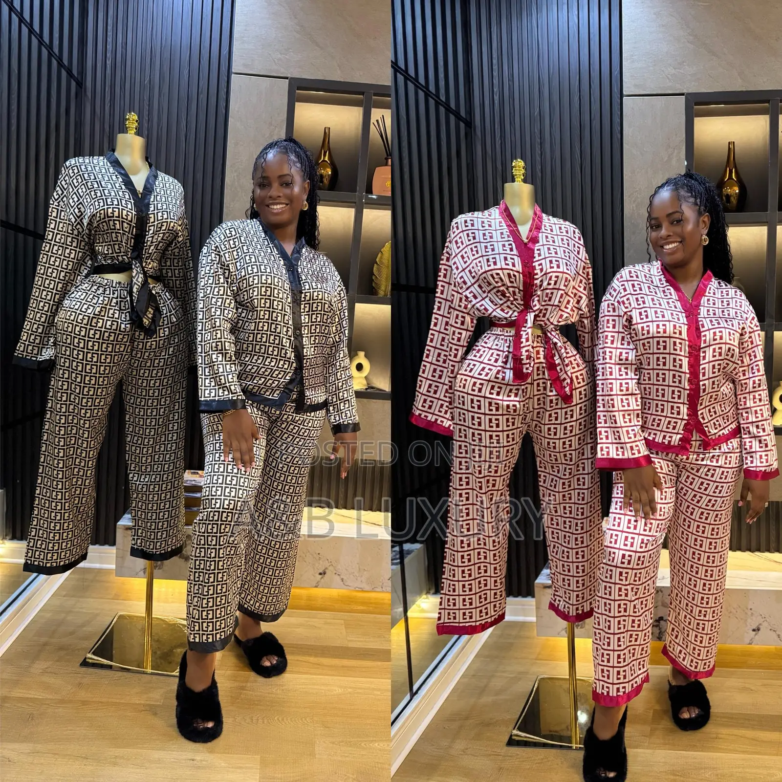 Silk Pyjamas Available