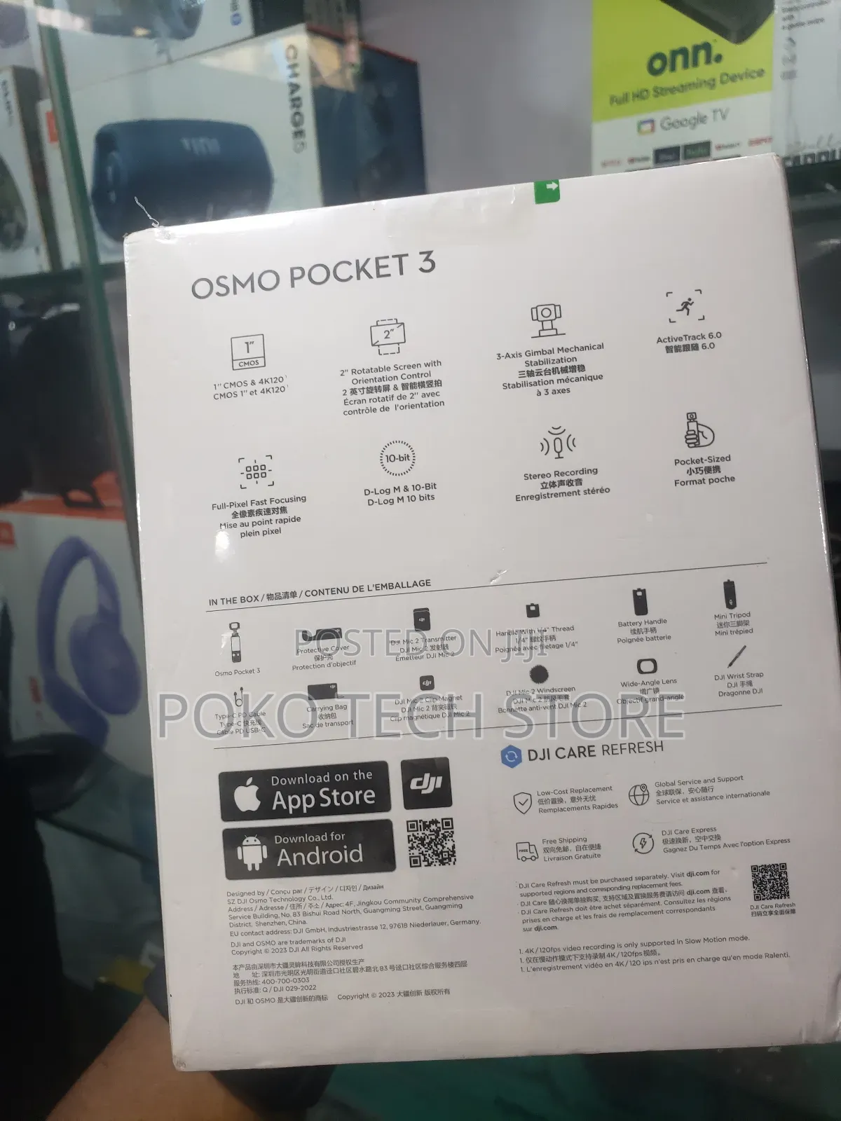 Dj Osmo Pocket 3 Creator Combo
