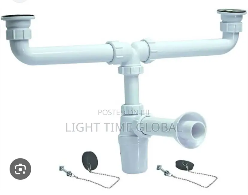 PVC Double Kitchen Bottle Trap Waste