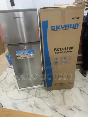 Autofresh Skyrun Refrigerator BCD 138hc Double Door