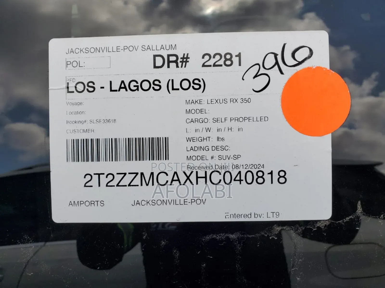 Lexus RX 2017 Black