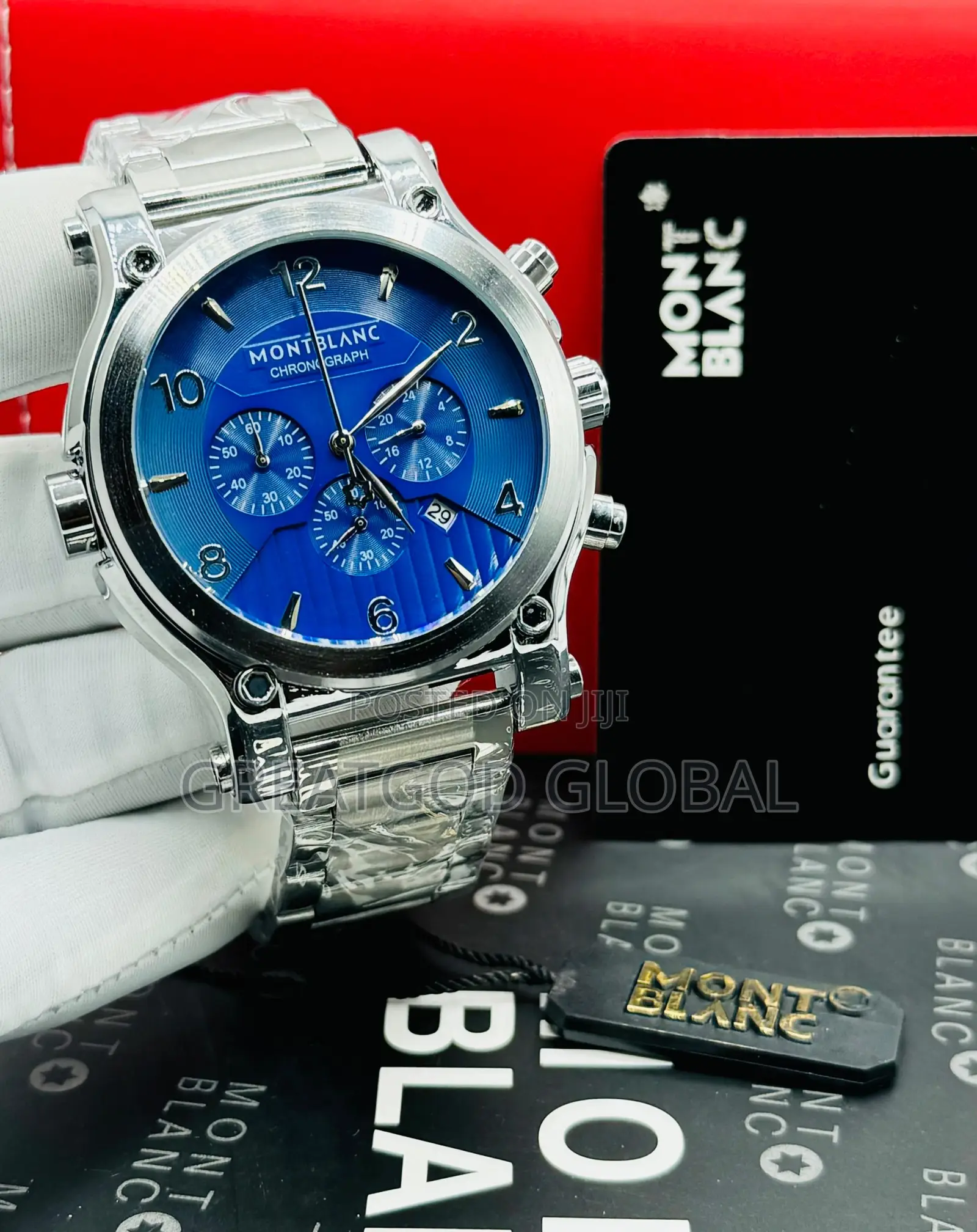 Montblanc Active Chronograph Silver Body