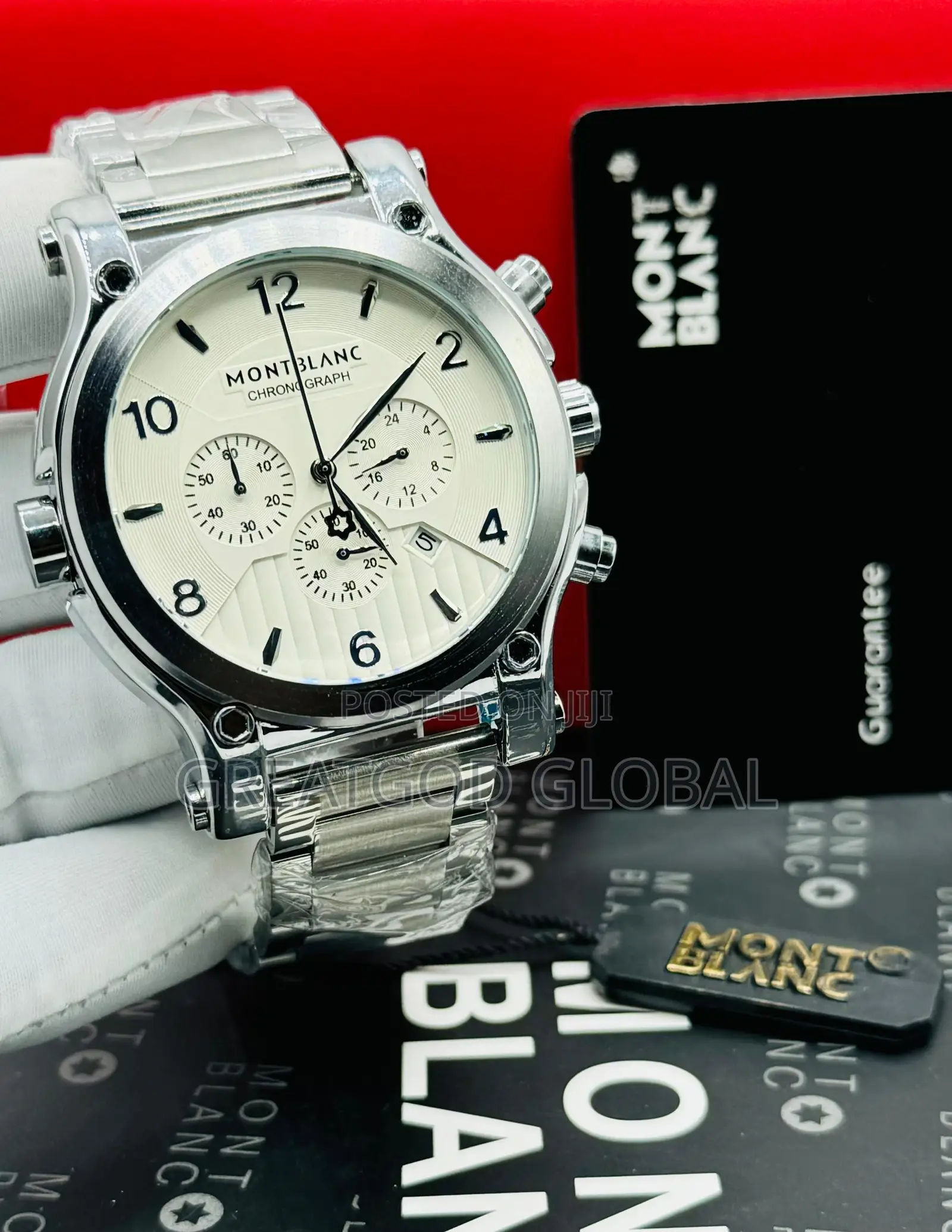Montblanc Active Chronograph Silver Body