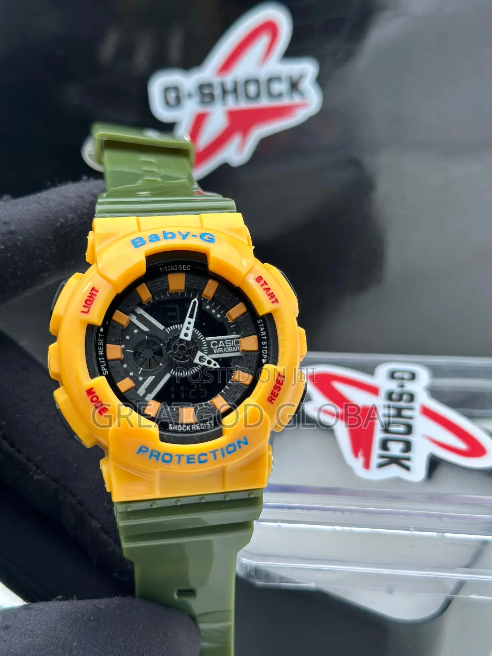 Casio G-shock Ga-10 Bar Analog Digital Watch