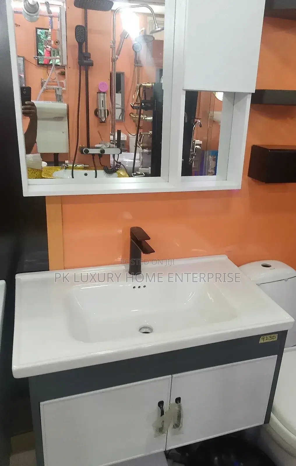 Bathroom and Dining Cabinets With Mirror