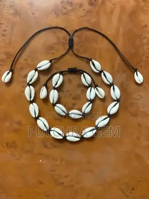 Photo - Unique Luxe 2-in-1 Men Cowrie Bead Set
