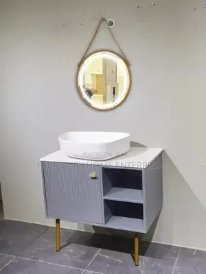 Executive Bathroom Cabinets With LED Lights