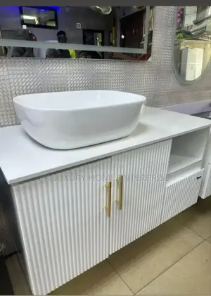 Executive Bathroom Cabinets With LED Light