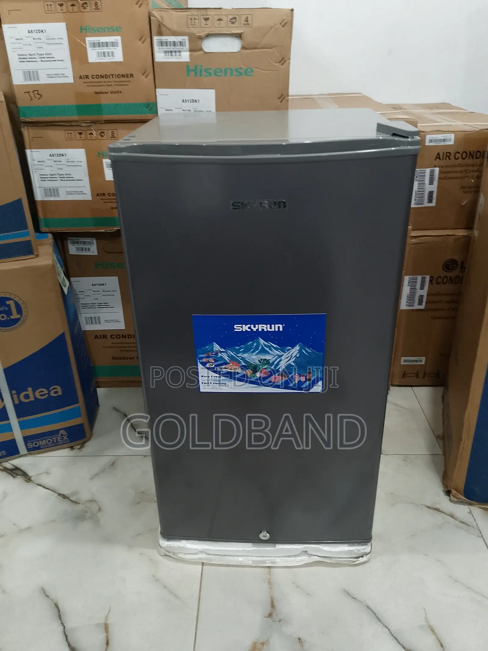 SKYRUN BCD-90J Anti-Rust Single Door Refrigerator