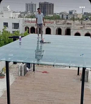 Glass Rooftop Carport, 