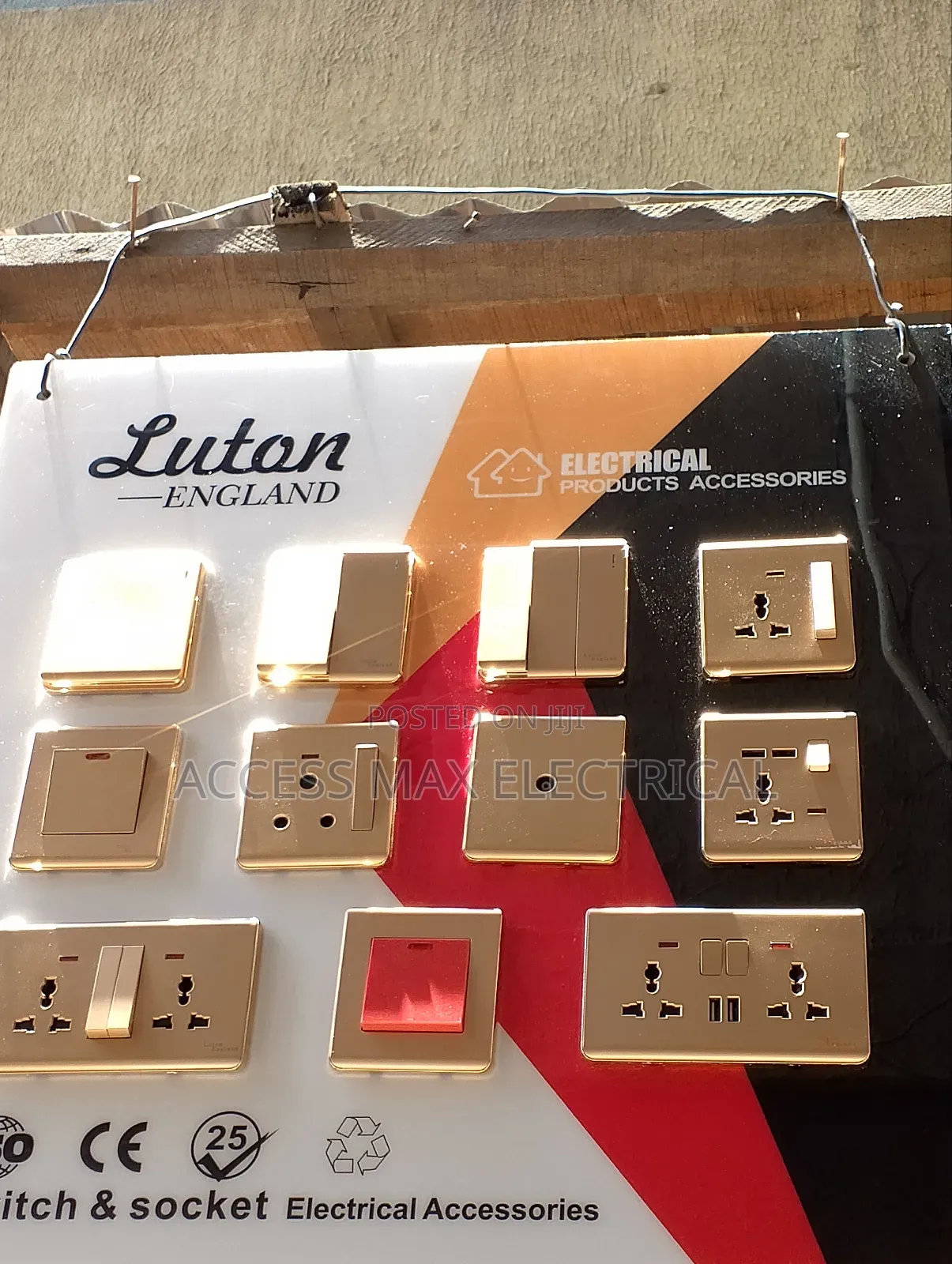 2 Gang Switch and Socket