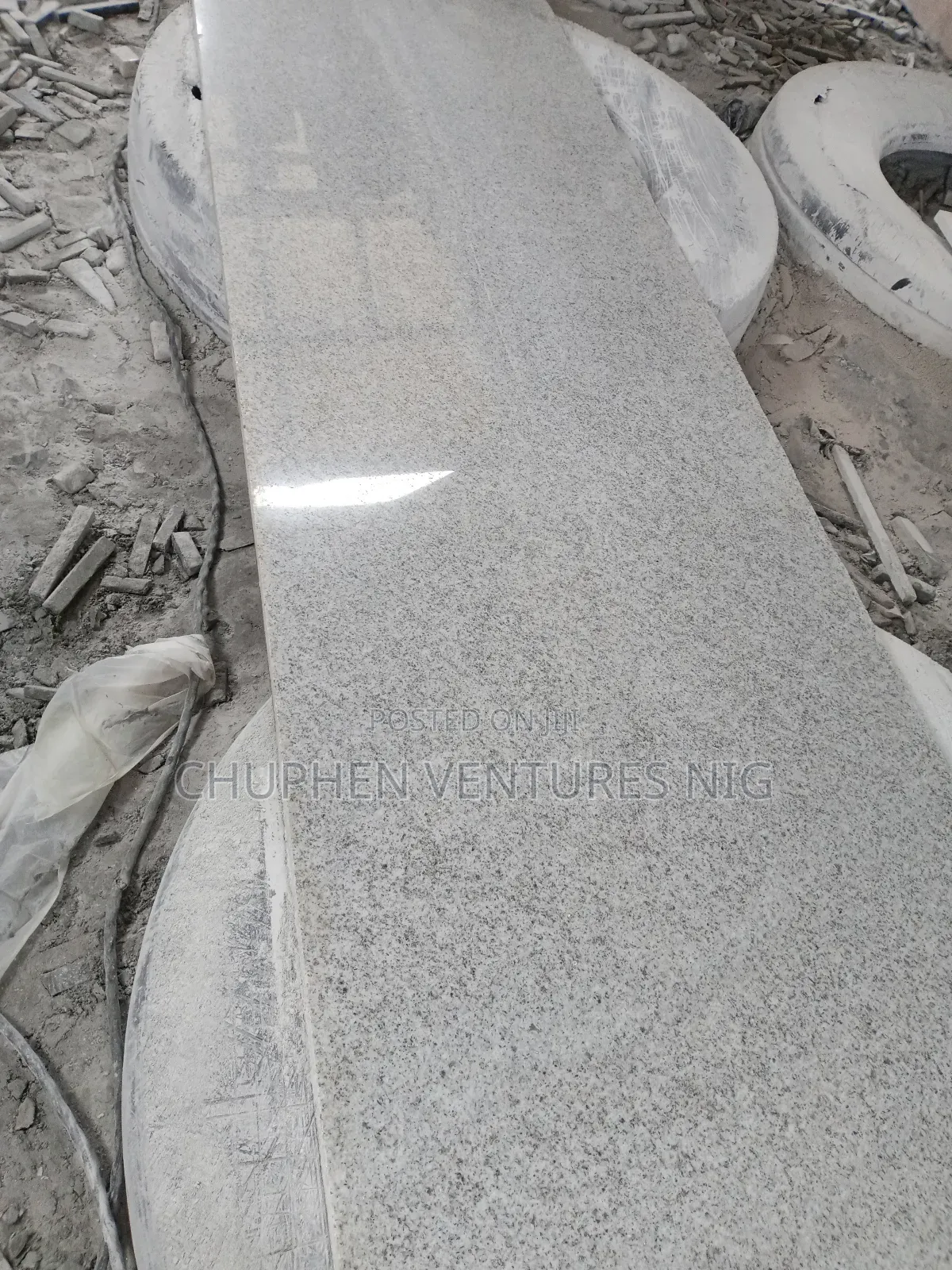Ivory White Granite Slab, 260*65cm