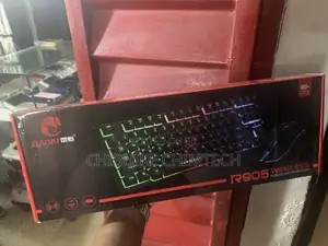 Raiku R905 Rechargeable Wireless Keyboard and Mouse Backlit