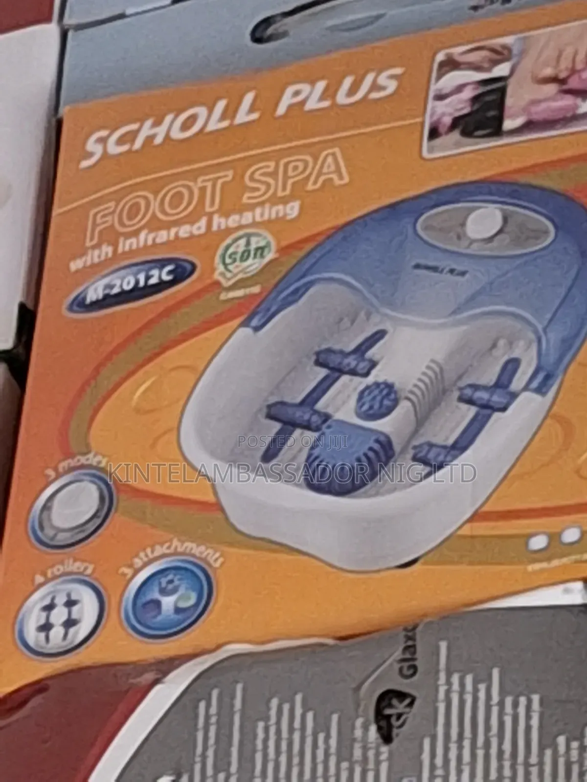 Foot Spa With Infrared Heating