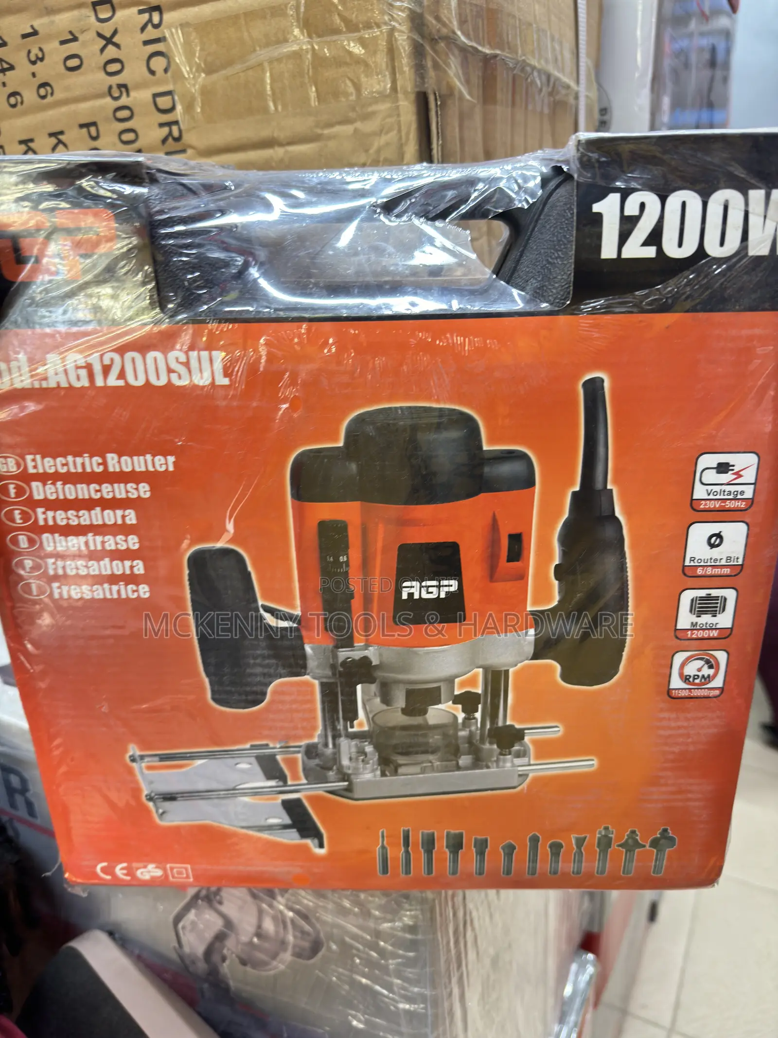 Agp Router Machine 1200W