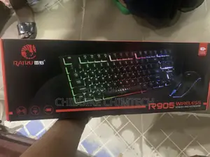 Raiku R905 Rechargeable Wireless Keyboard and Mouse Backlit