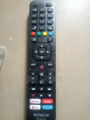 Hitachi Hd Smart Led Tv Remote Control With Netflix Youtube