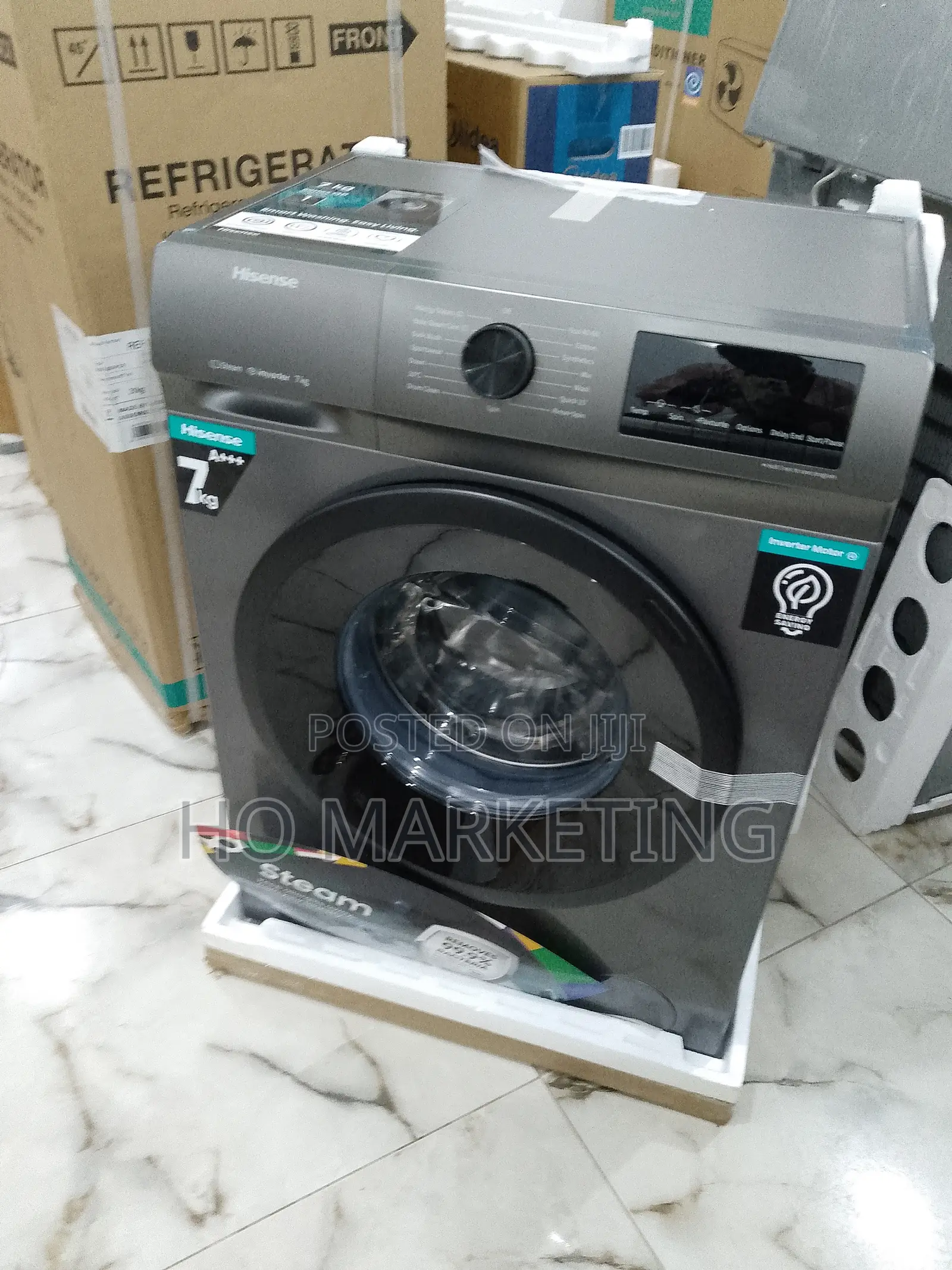 The Smart Spin Hisense Automatic Front Load Washing Machine