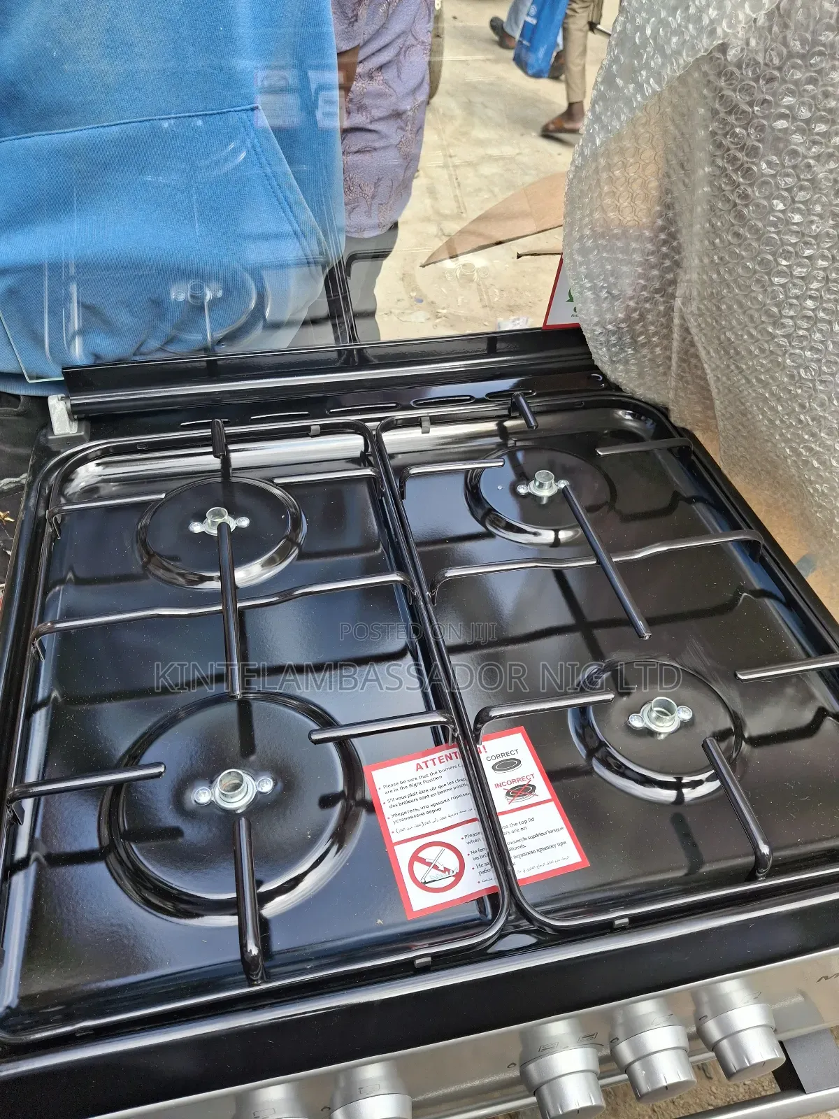 Maxi 6060 4B Grey - 4 GS Burner