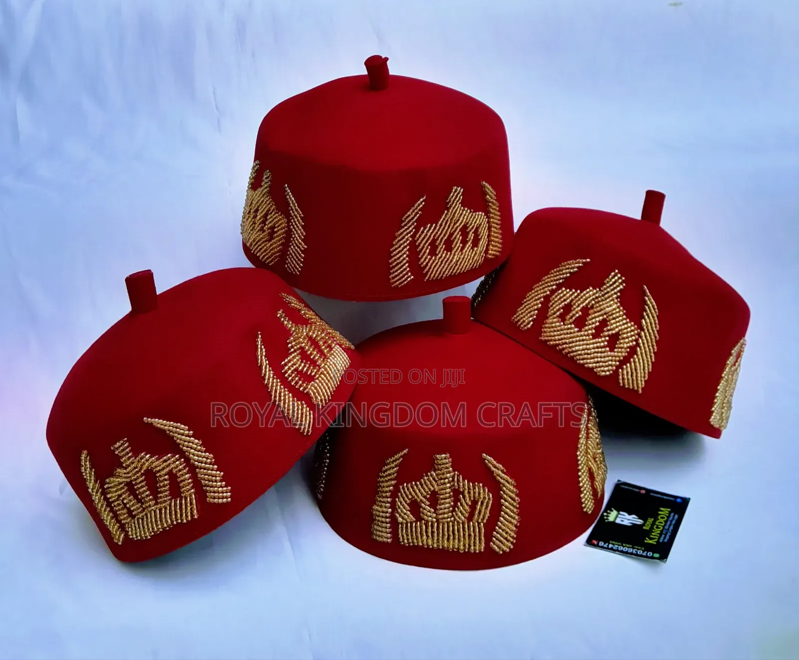 Beaded Ozor Cap