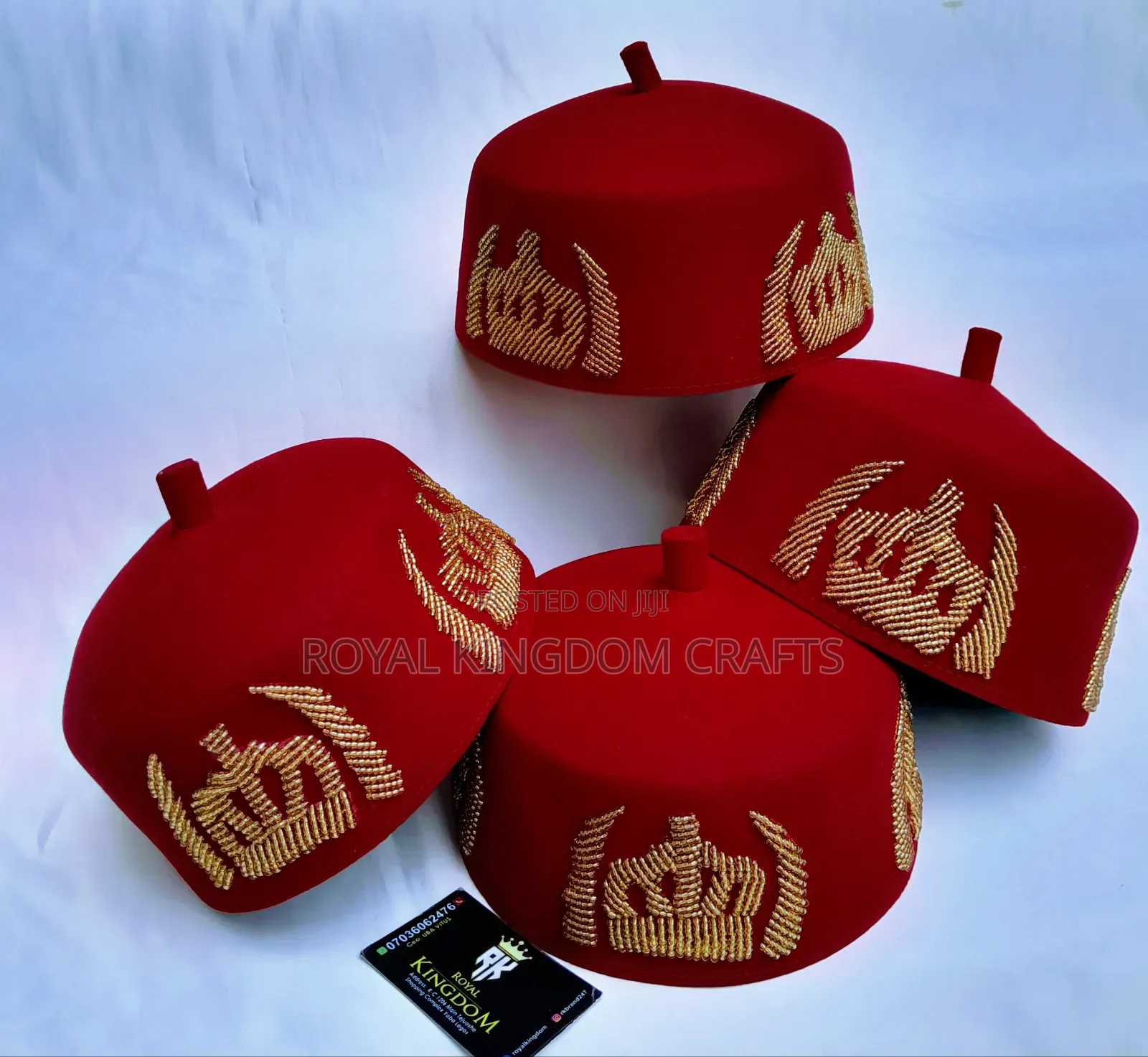 Beaded Ozor Cap