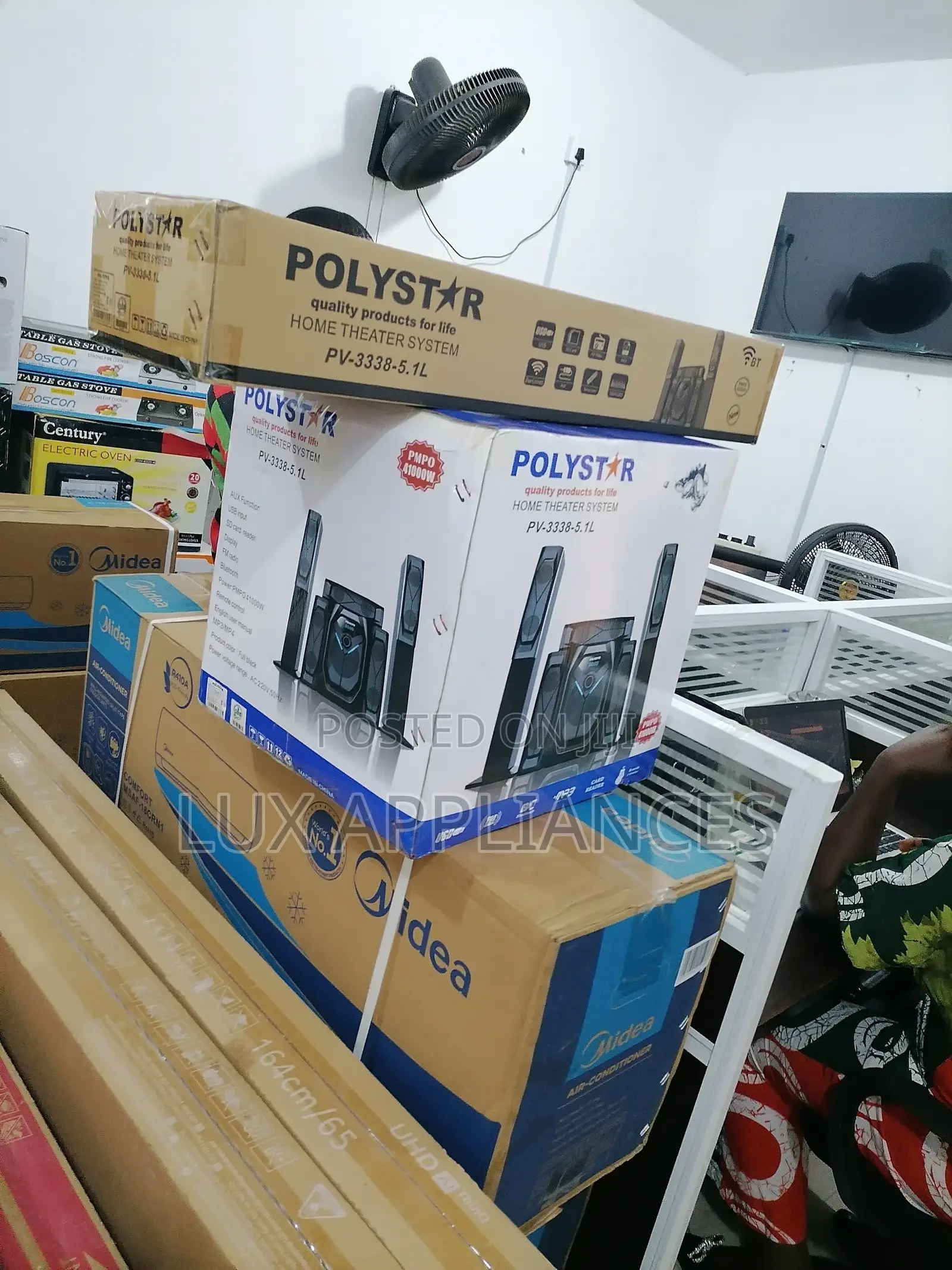 Good Sound Polystar 5.1 Home Theater for sale - Lux Appliances Price: ₦ ...